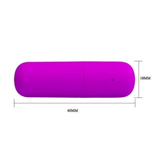 Power Bala Vibradora Recargable - Morado