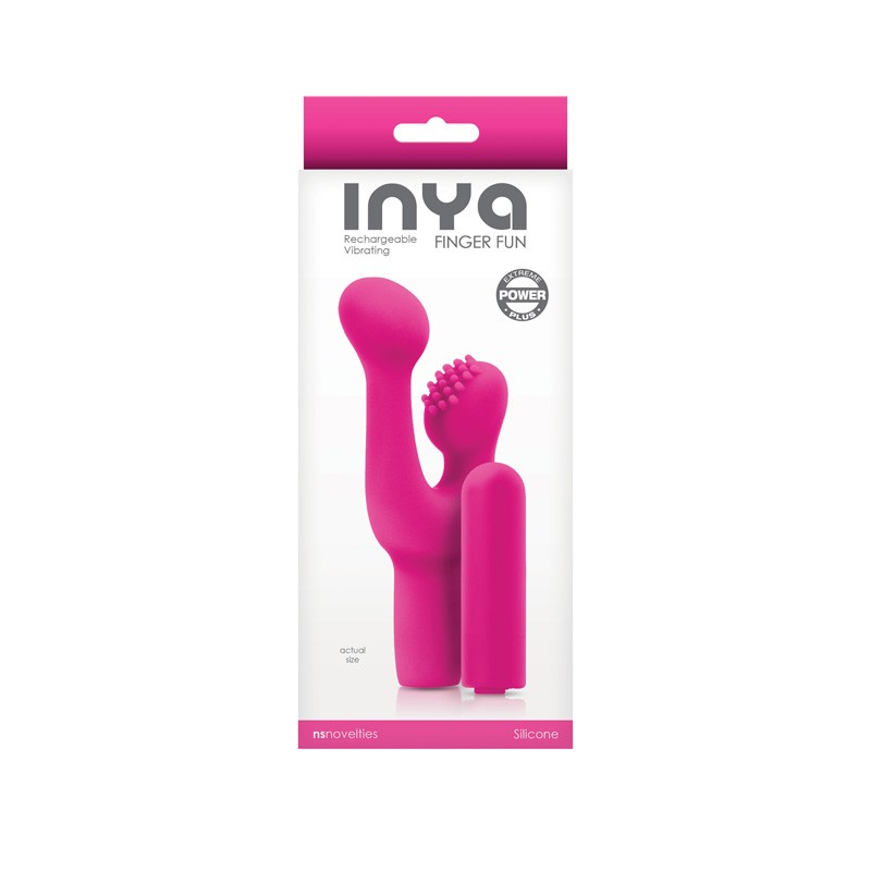 INYA Finger Fun Vibrador Recargable - Rosa