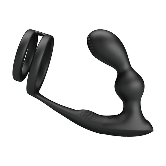 Marshall Vibrador Próstata con Anillo Doble