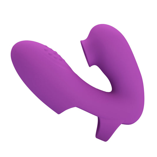 Athena Dedo Vibrador con Succionador