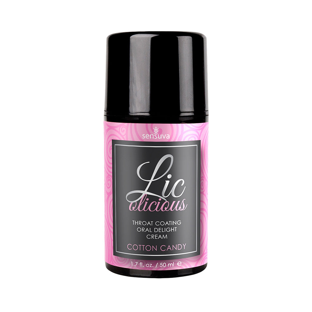 Licolicious Crema Comestible Para el Sexo Oral - Algodón de Azúcar