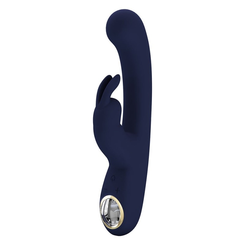 Lamar Vibrador Dual Recargable - Azul