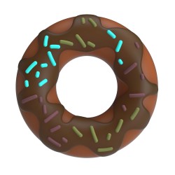 Choco Donut Anillo Erector...