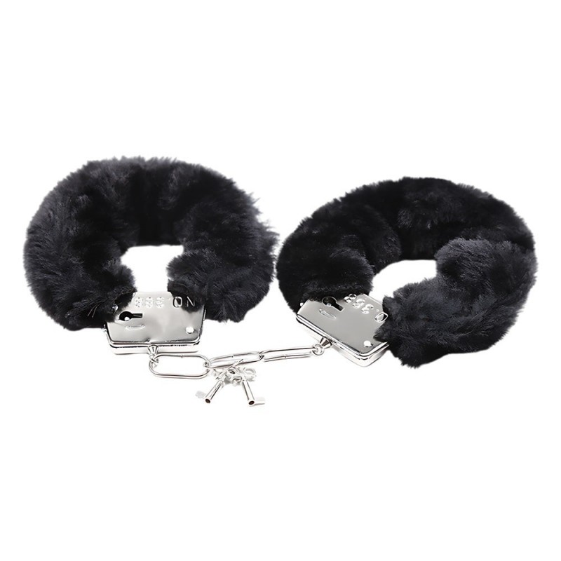 Esposas Metálicas Clásicas con Felpa...