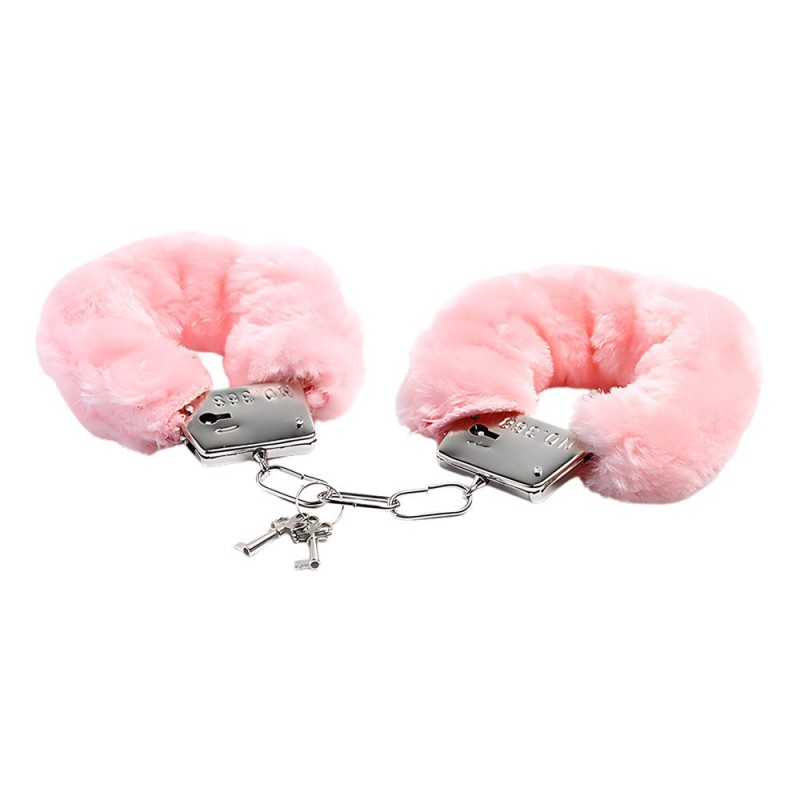 Esposas Metálicas Clásicas con Felpa...