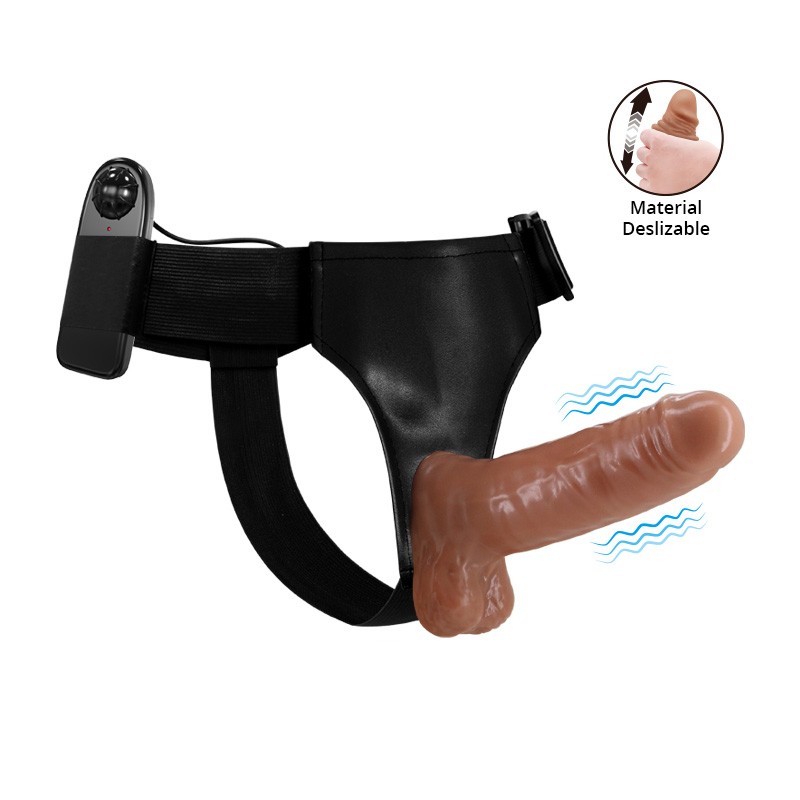 Arnés Con Vibrador Realista Piel...
