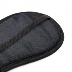 Antifaz Acolchado Satín Negro 2