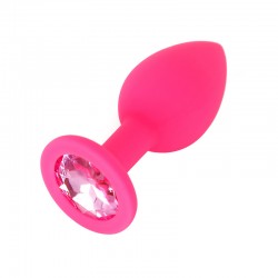 Plug Anal con Joya Rosa