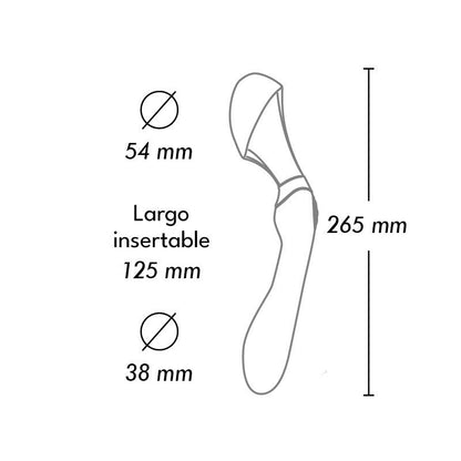 ZOA Vibrador Masajeador - Negro
