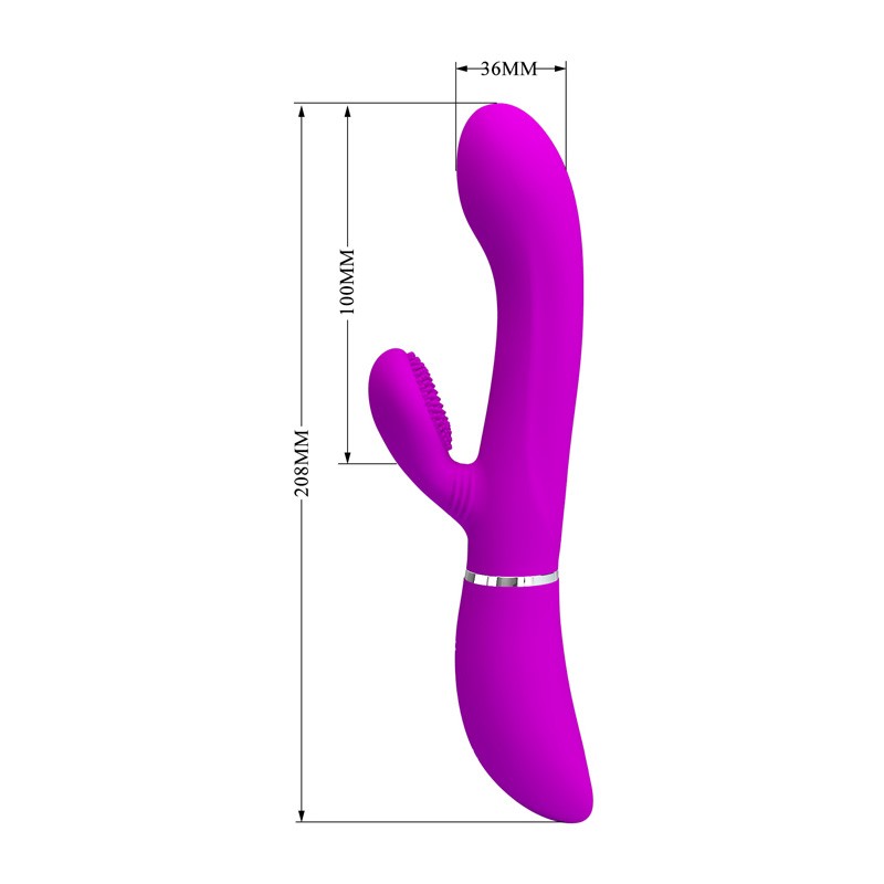 Vibrador Dual Con Movimiento Externo