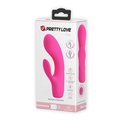 Tim Vibrador Recargable Doble Estimulación