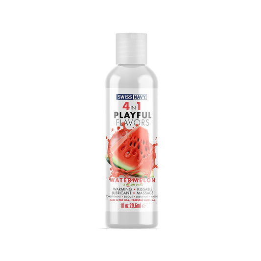 4 en 1 Gel Cálido Comestible Sandía 29,5 ml