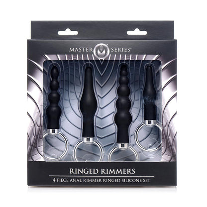 Ringed Rimmers Kit 4 Plugs Anales