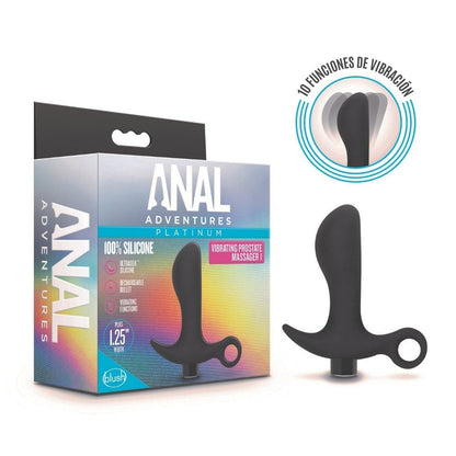 Anal Adventures Platinum Vibrador Prostático Recargable