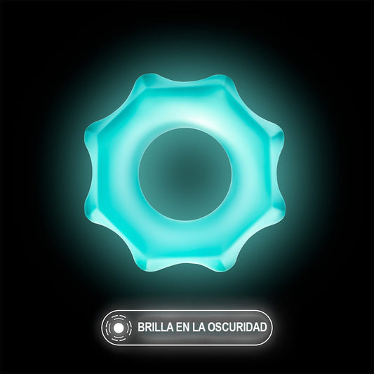 Glo Nutz Anillo Erector Fluorescente