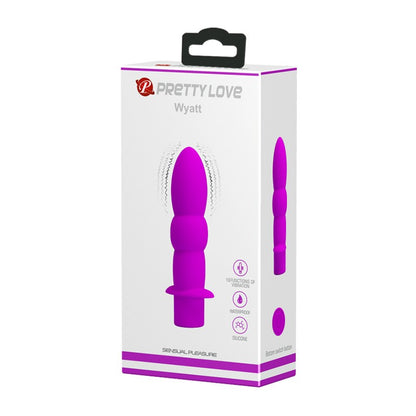Wyatt Vibrador Anal - Morado