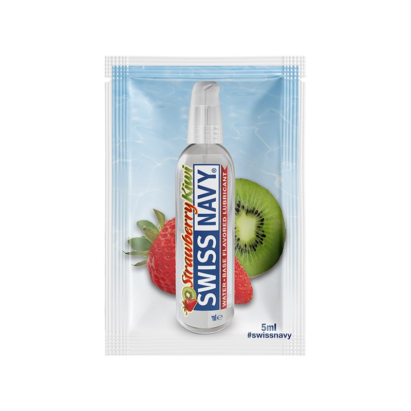 Lubricante  Sachet Sabor - Frutilla Kiwi
