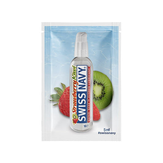 Lubricante  Sachet Sabor - Frutilla Kiwi
