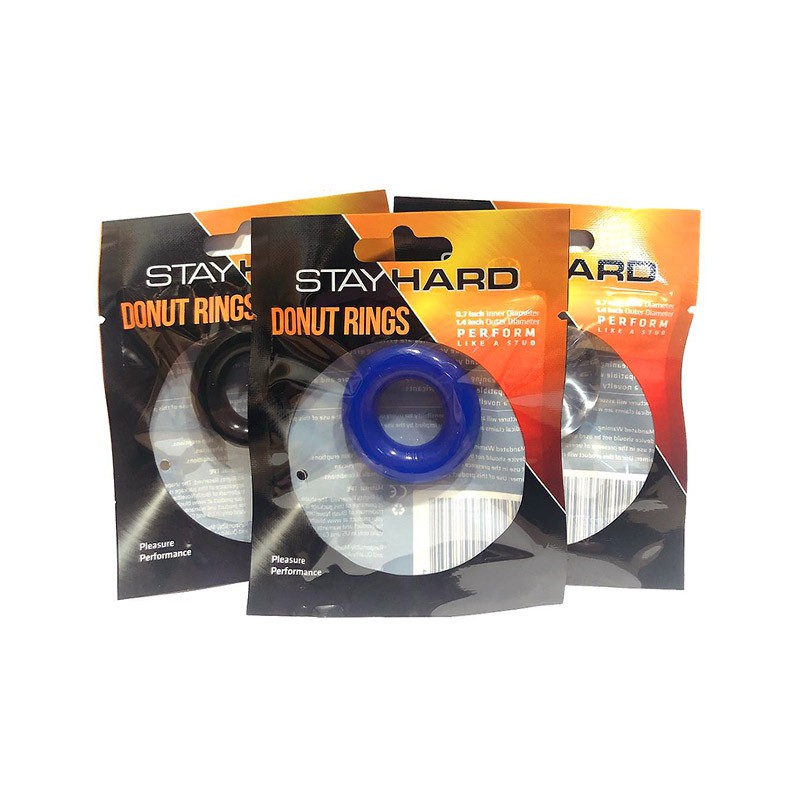 Stay Hard Anillo Erector - Negro
