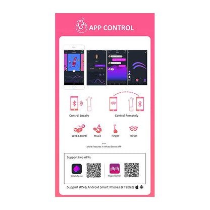 Magic Lotos Labial Vibrador con APP