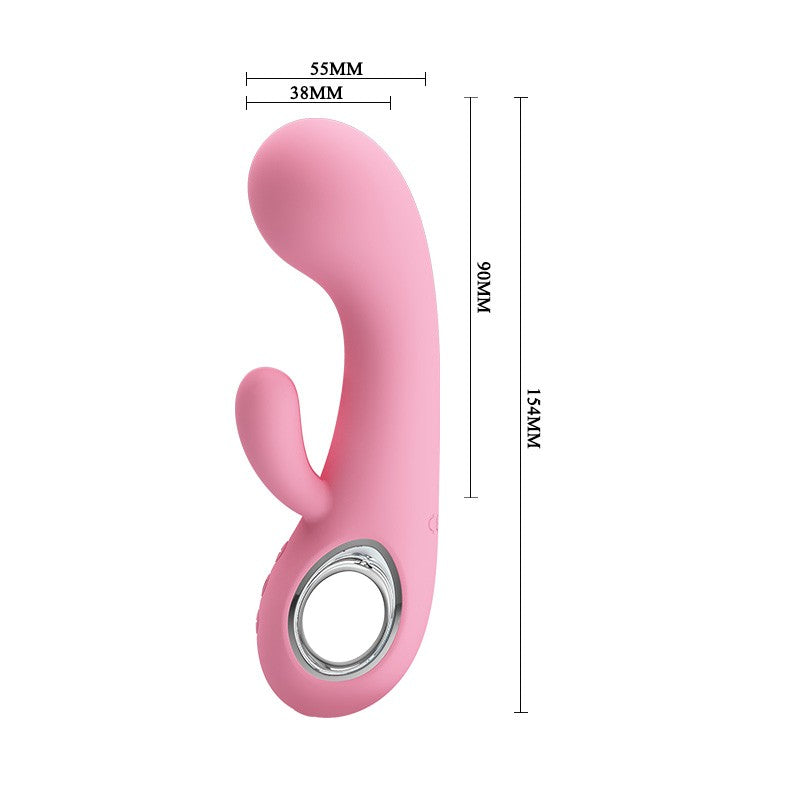 Chris Vibrador Recargable Triple Motor - Rosa