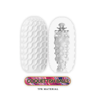 Coquettish Balls Masturbador Reversible