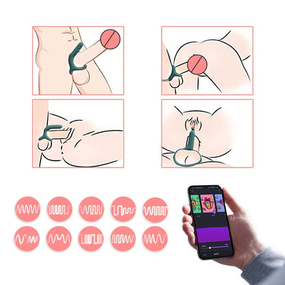 Rise Anillo Vibrador con App