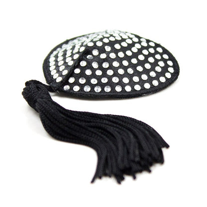 Diamond Heart Pezoneras con Borlas
