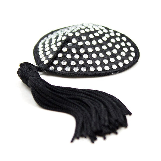 Diamond Heart Pezoneras con Borlas