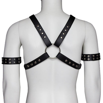4-Strap Set Arnés de Pecho con Brazaletes