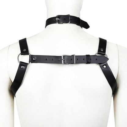 Stud Arnés de Pecho con Collar