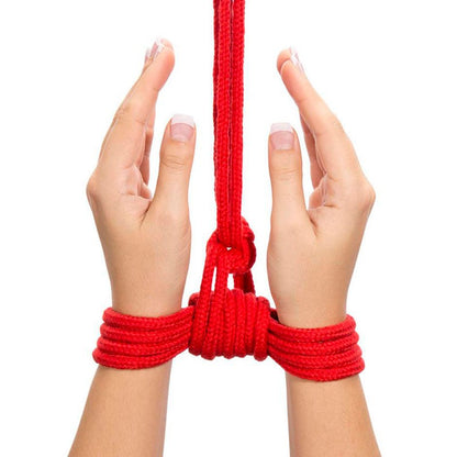 Cuerda Bondage Algodón 20 mt - Rojo