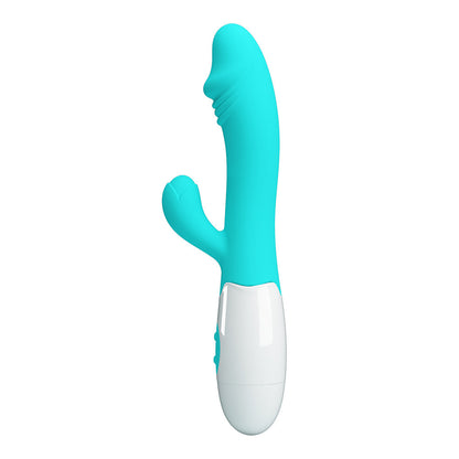 Snappy Vibrador de Doble Estimulación - Turquesa