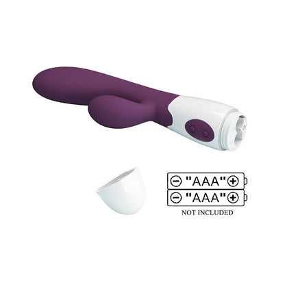 Alvis Vibrador Dual - Morado
