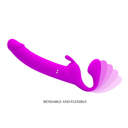 Zanini Vibrador Doble Strapless Recargable
