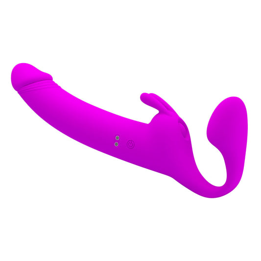Zanini Vibrador Doble Strapless Recargable