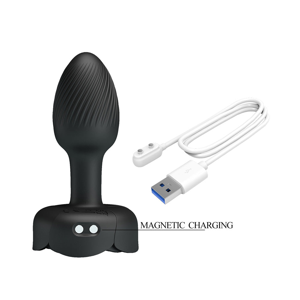 Olman Plug Anal Vibrador con Luces