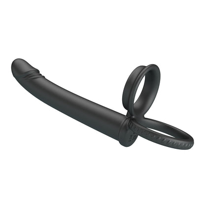 Moses Anillo con Dildo para Doble Penetración