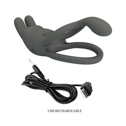 Seth Anillo Vibrador Doble Recargable