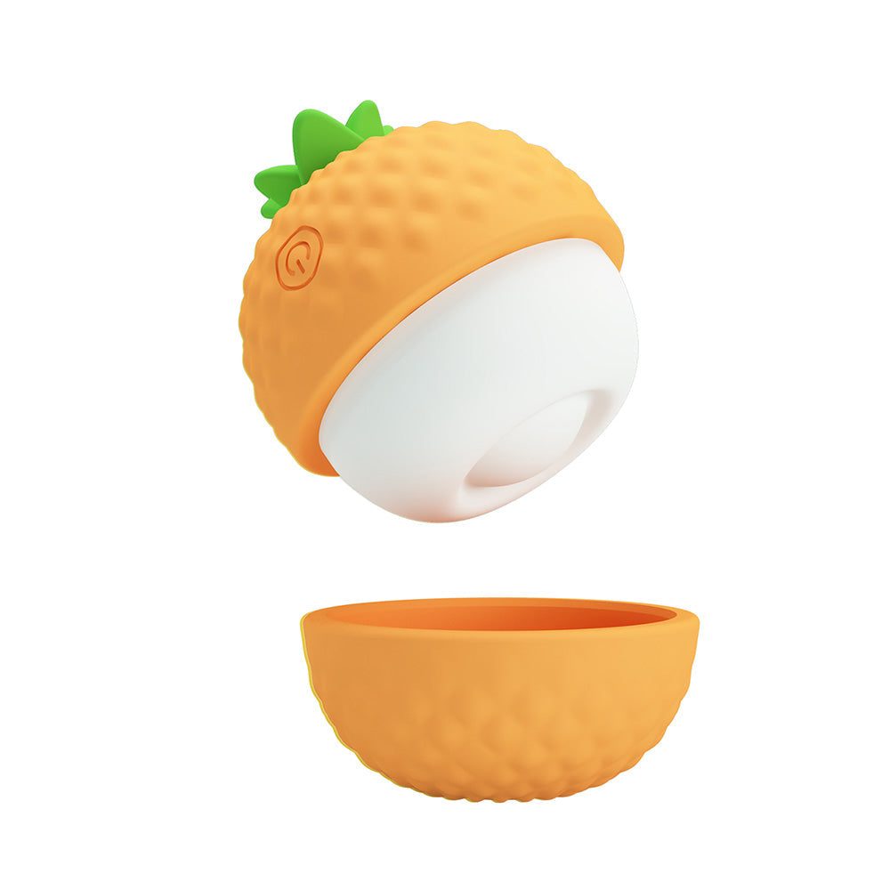 Pineapple Secret Estimulador Externo Recargable - Naranja
