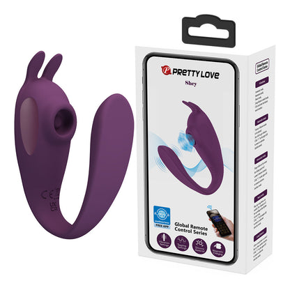 Shey Vibrador y Succionador Con App