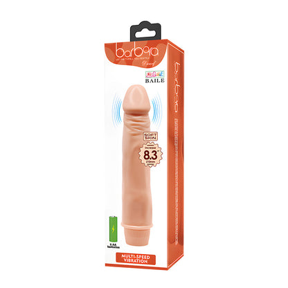 Dwarf Vibrador Realista 21,5 cm - Vainilla