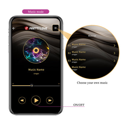 Franz Vibrador Dual con APP