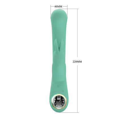 Lamar Vibrador Dual Recargable - Menta