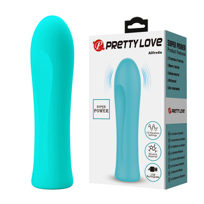 Alfreda Mini Vibrador Recargable - Turquesa