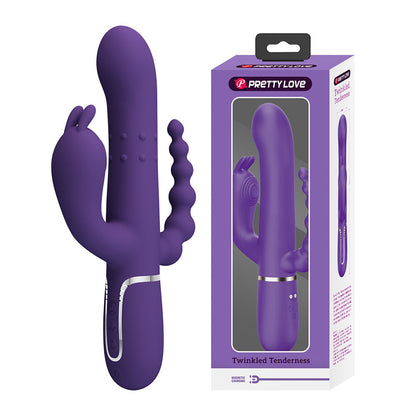 Cammy Vibrador Triple 4 en 1 Recargable