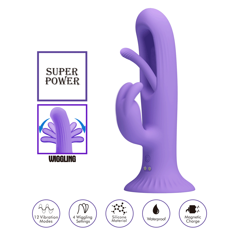 Killmoulis Vibrador Dual con Movimiento