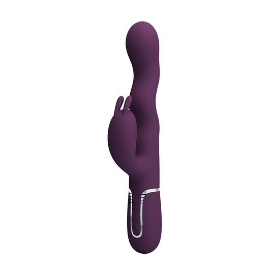 Laursen Vibrador Dual con Movimiento - Morado