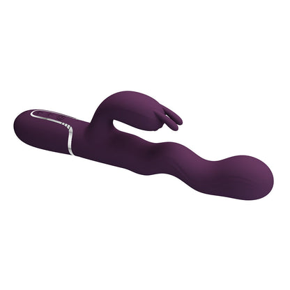 Laursen Vibrador Dual con Movimiento - Morado
