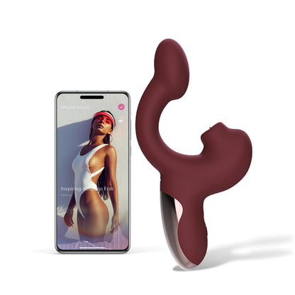 Magic Ponder Vibrador Doble Interactivo con App